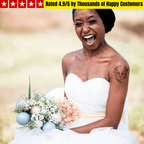 Butterfly Tattoo with Flowers - TeMaRo™