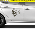 Car Decals - Bee (11x11cm) - TeMaRo™
