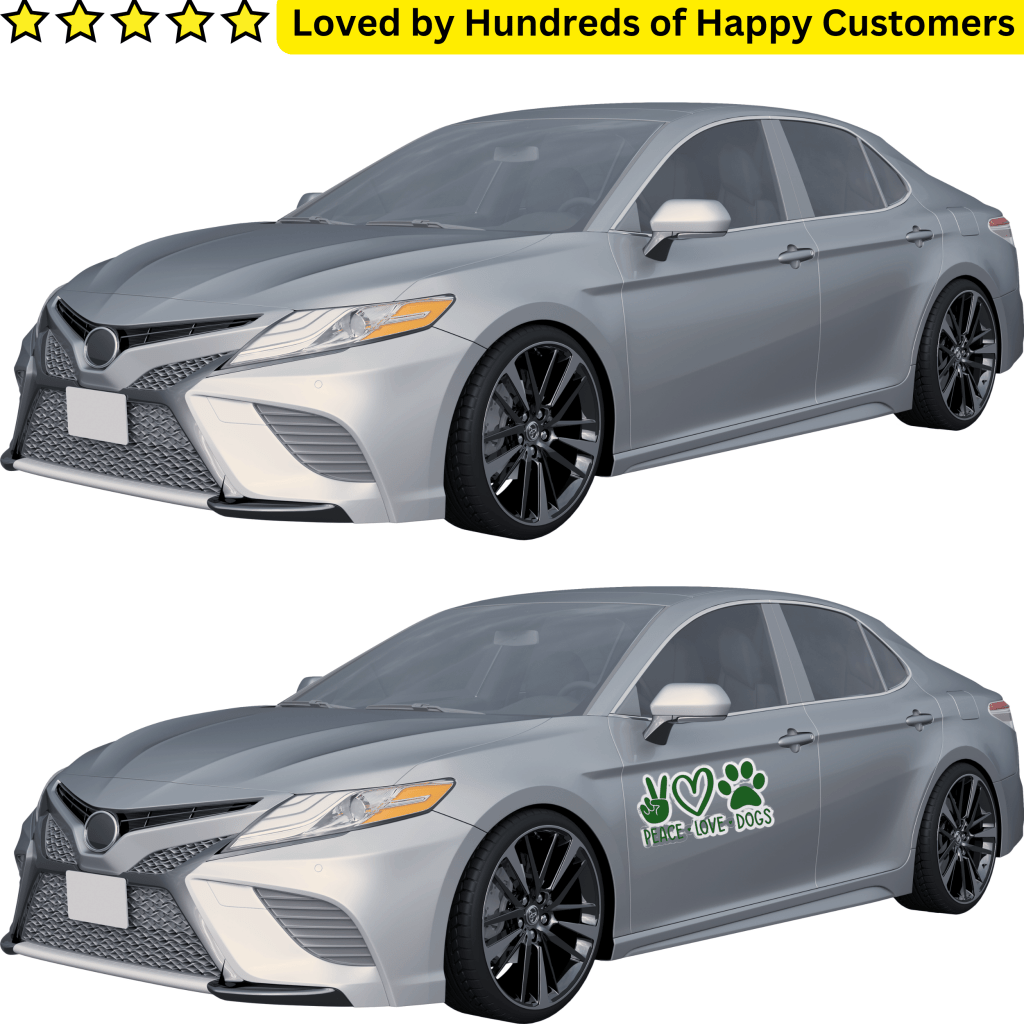 Car Decals Dogs (24.52x12.7cm) - TeMaRo™