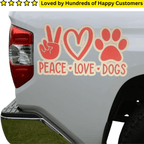 Car Decals Dogs (24.52x12.7cm) - TeMaRo™