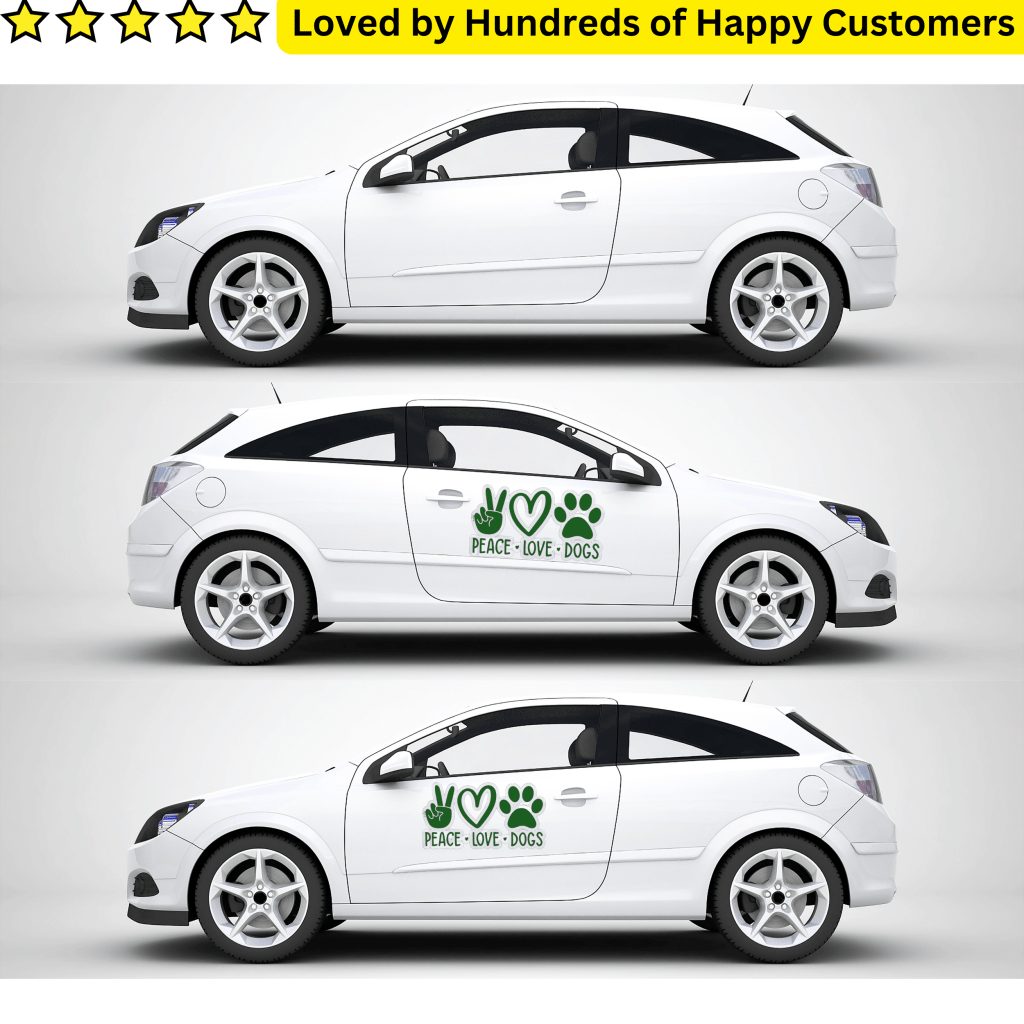 Car Decals Dogs (24.52x12.7cm) - TeMaRo™