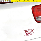 Car Stickers Inc - My Driving Scares Me Too - TeMaRo™