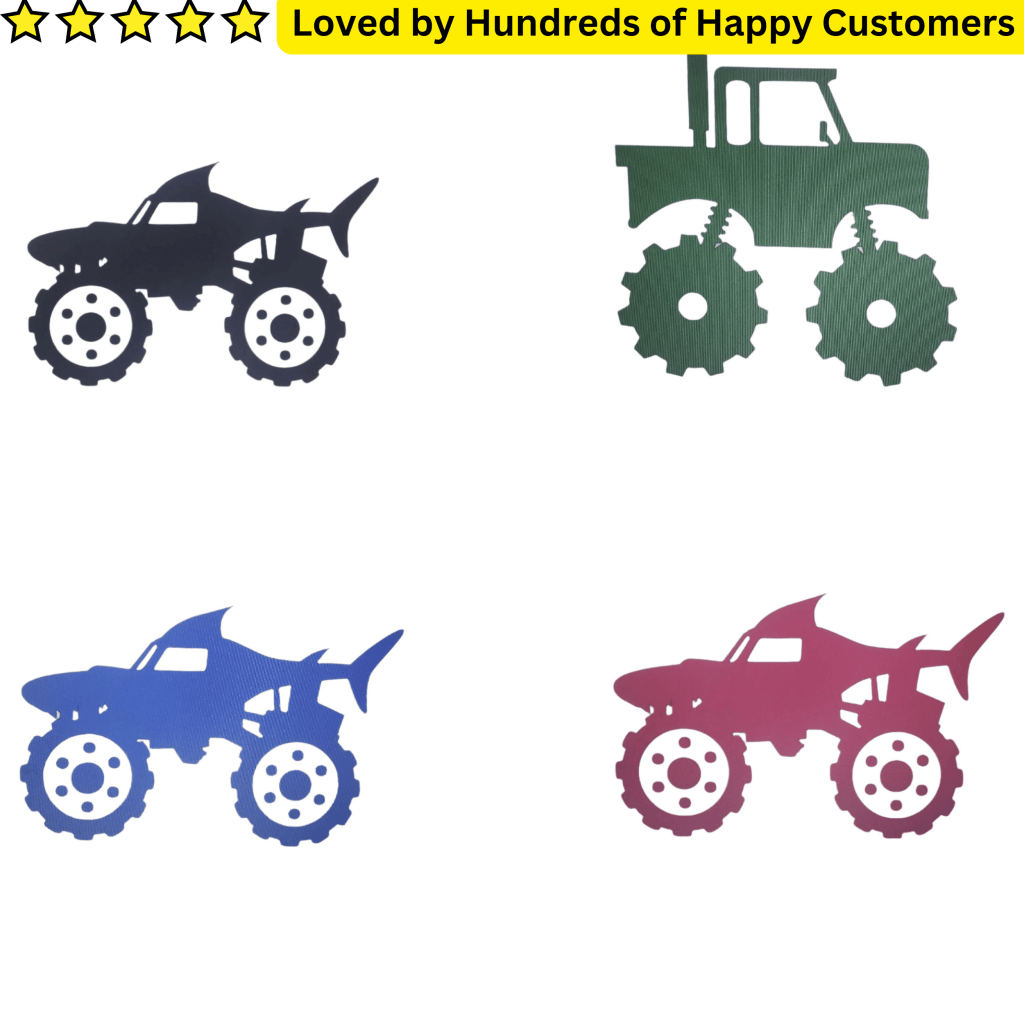 Car Stickers - Monster Truck Decal - TeMaRo™