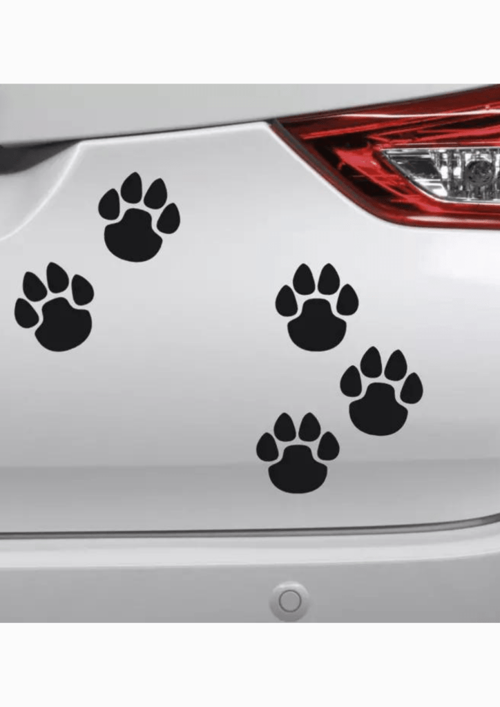 Car Stickers Takealot - Paw Print Tattoos - TeMaRo™