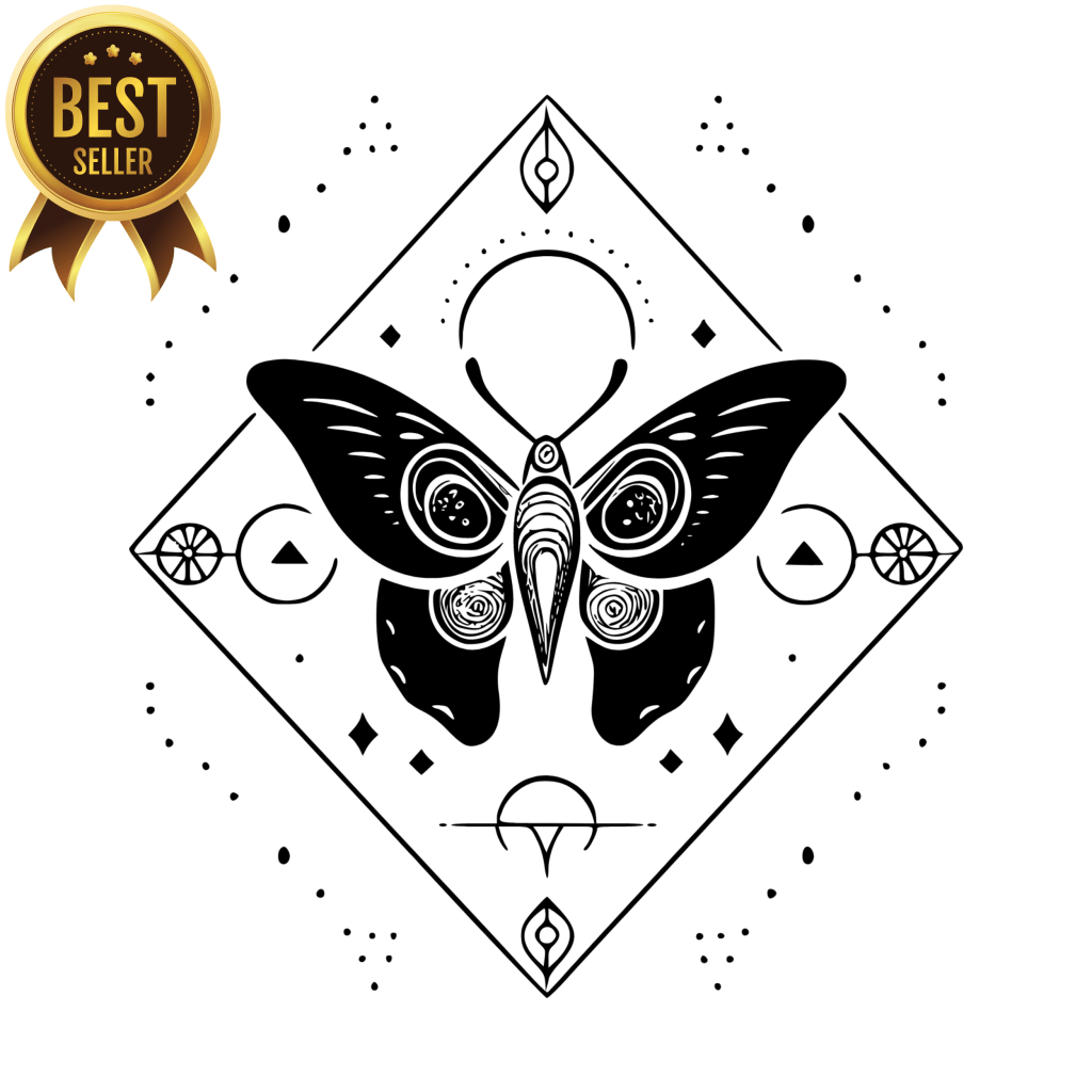 Celestial Geometric Sky Tattoo Butterfly - TeMaRo™