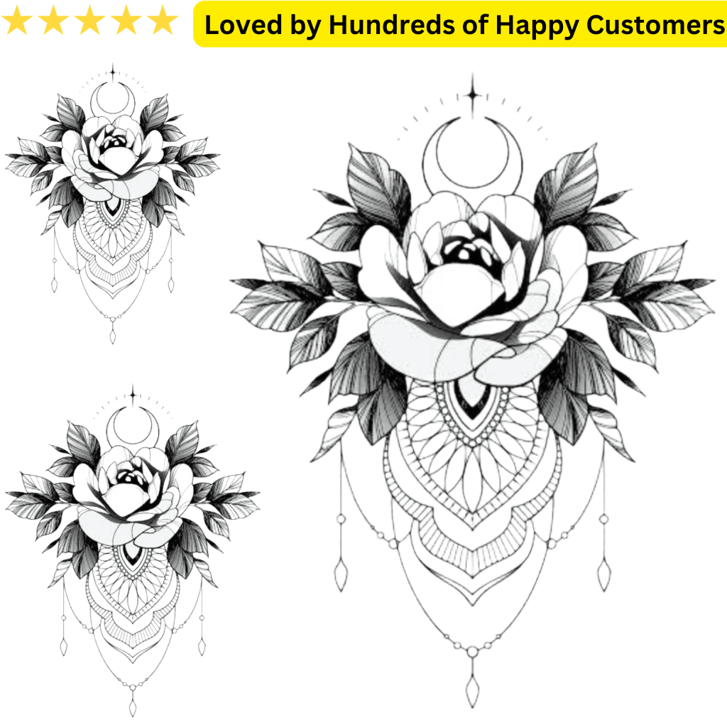 Chest Tattoos Rose - TeMaRo™