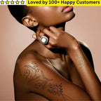 💃 Confidence Blooms with Ladies Tattoo on Back - TeMaRo™