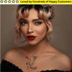 Eagle Temp Tattoos – Bold, Durable & Festival-Ready