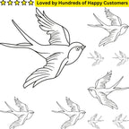 Sparrow Tattoos Temporary - Durable, Stunning, Easy
