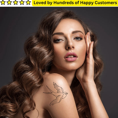 Sparrow Tattoos Temporary - Durable, Stunning, Easy