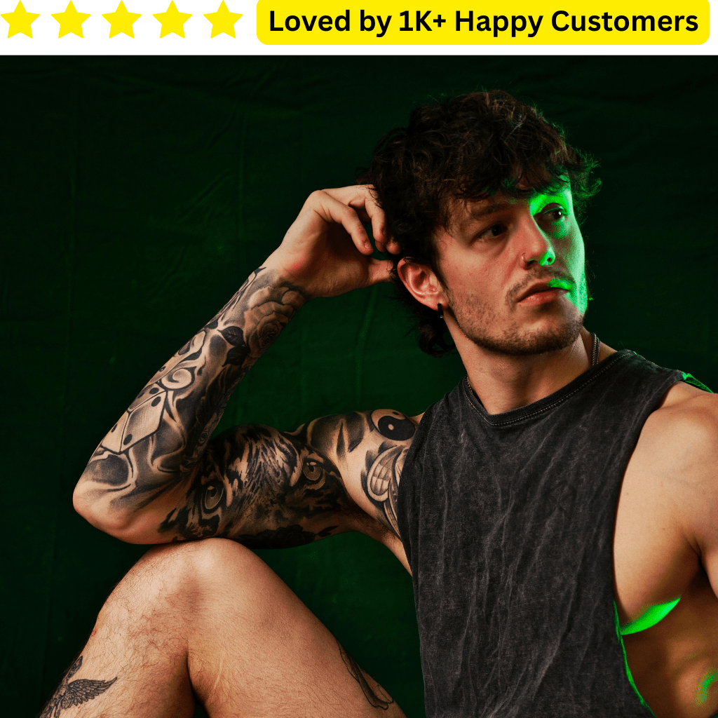 Tattoos Men – Temporary Custom Artwork - TeMaRo™ 🇿🇦