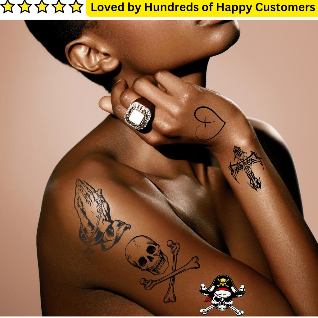 Cross Tattoo: Bold Faith, No Commitment - TeMaRo™