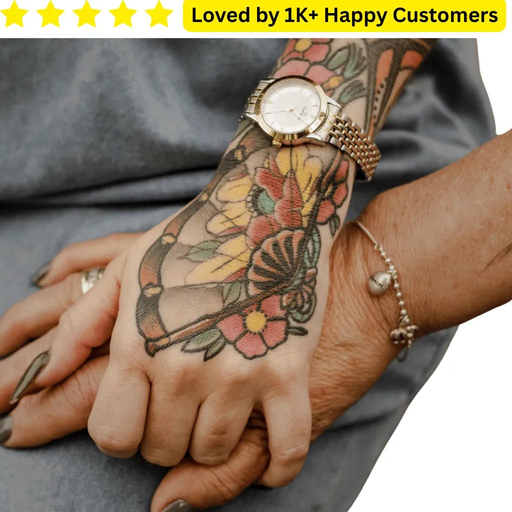 Hand Tattoos for Ladies | Custom Temporary & Safe - TeMaRo™ 🇿🇦