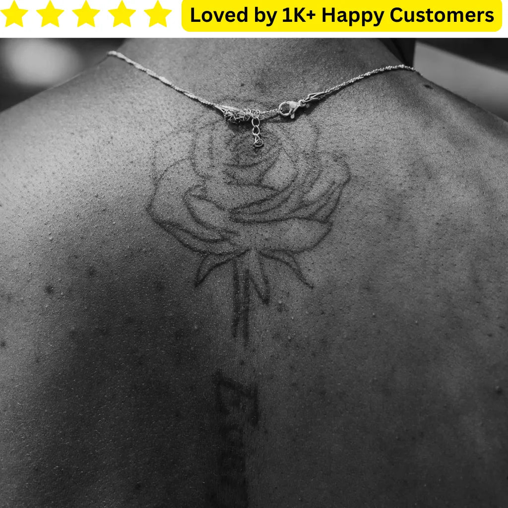 Custom Tattoo Rose Black – Safe & Stylish - TeMaRo™