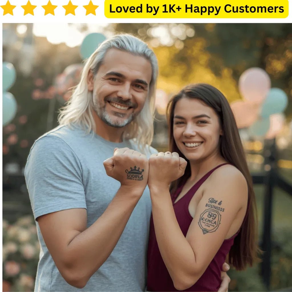Custom Temporary Tattoo Online – Printed in South Africa, Delivered Nationwide 🖌️ - TeMaRo™ 🇿🇦