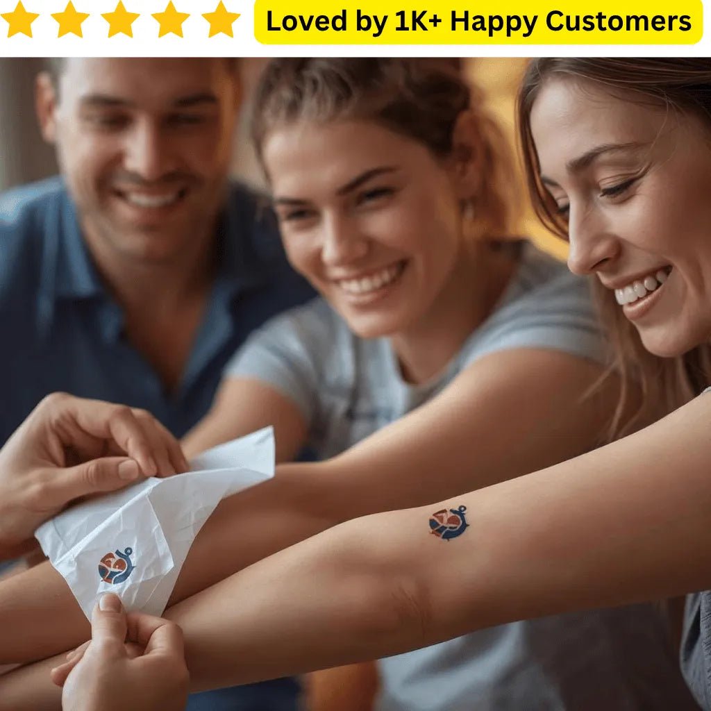 Custom Temporary Tattoo – Printed in South Africa, Delivered Nationwide - TeMaRo™