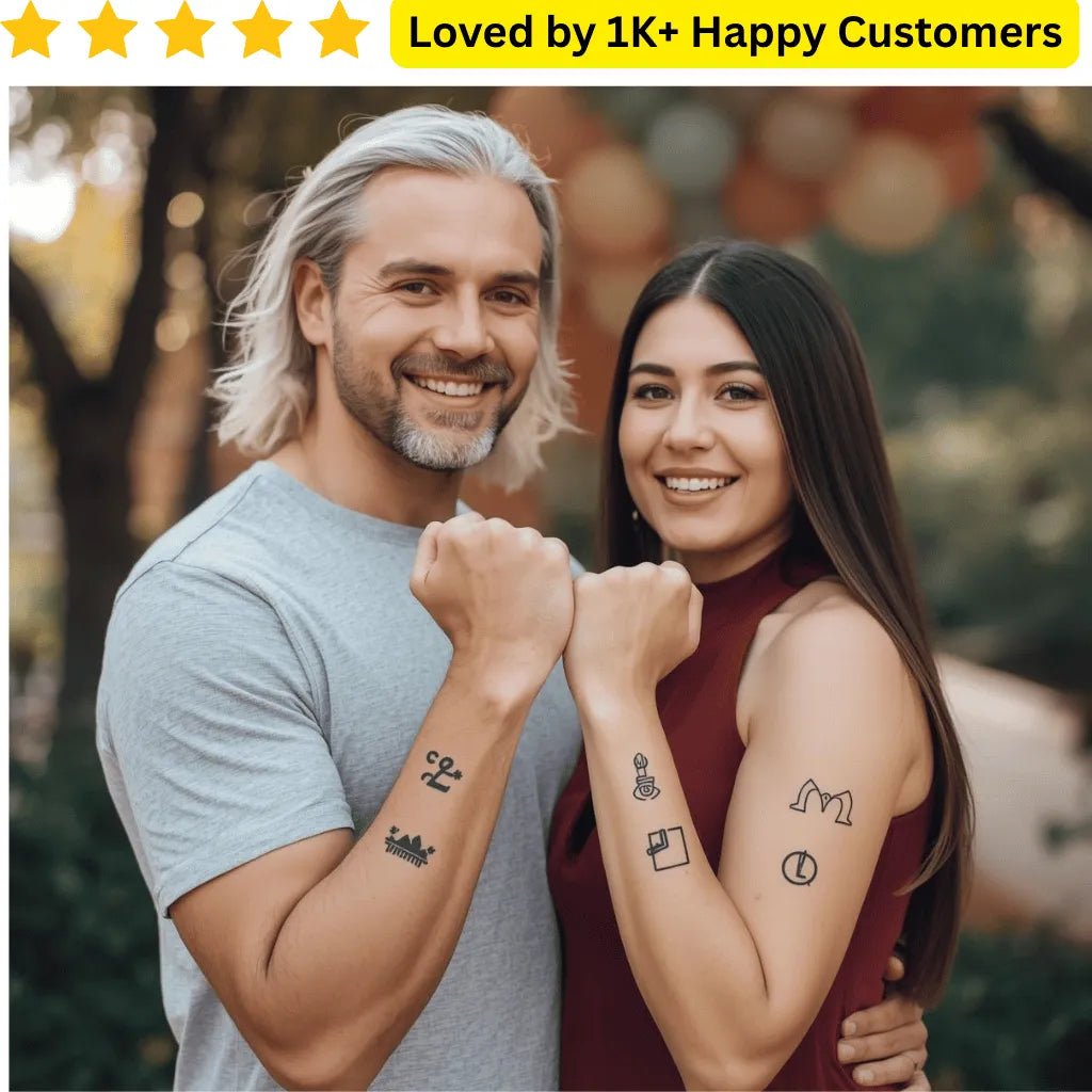 Custom Temporary Tattoo South Africa | Printed Fast, Delivered Nationwide - TeMaRo™ 🇿🇦