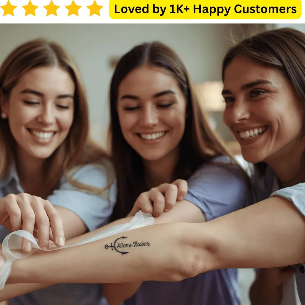 Custom Temporary Tattoo South Africa | Printed Fast, Delivered Nationwide - TeMaRo™ 🇿🇦