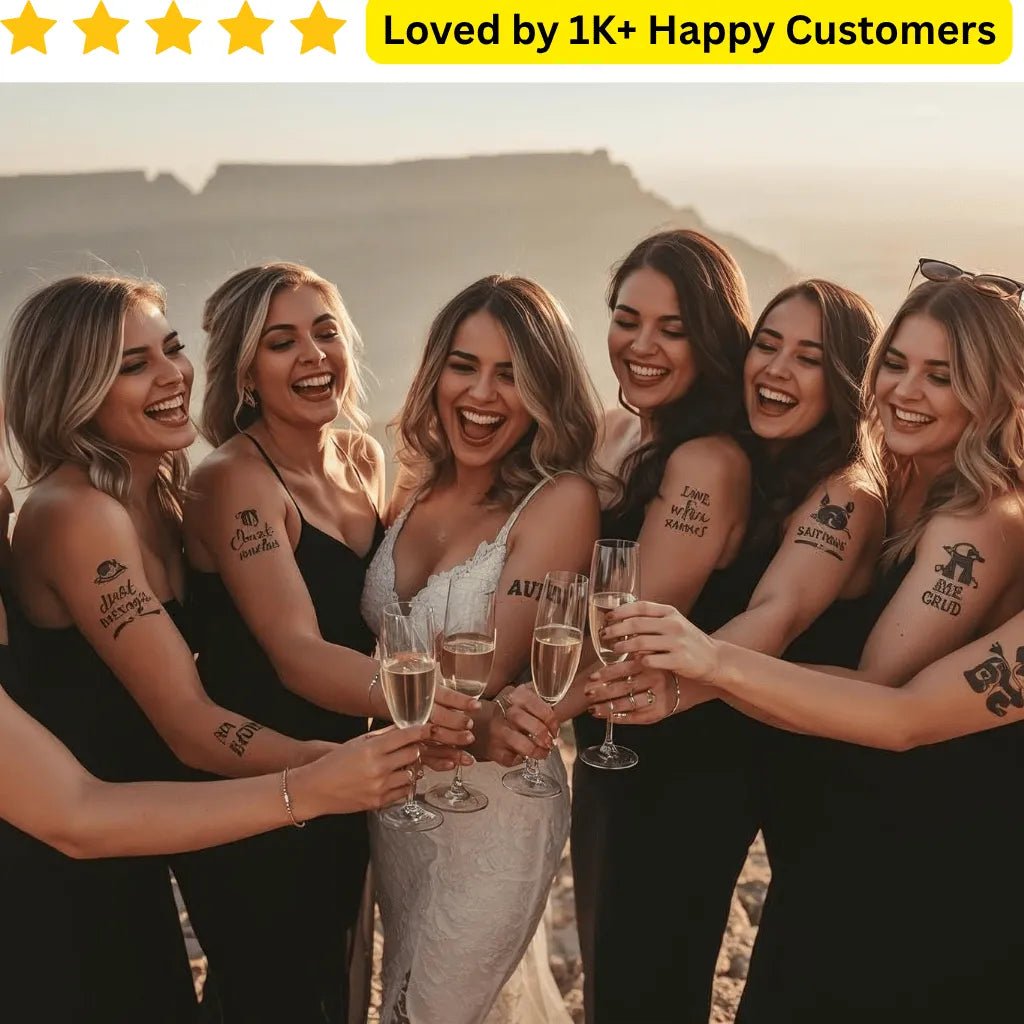 Custom Temporary Tattoo South Africa | Printed Fast, Delivered Nationwide - TeMaRo™ 🇿🇦