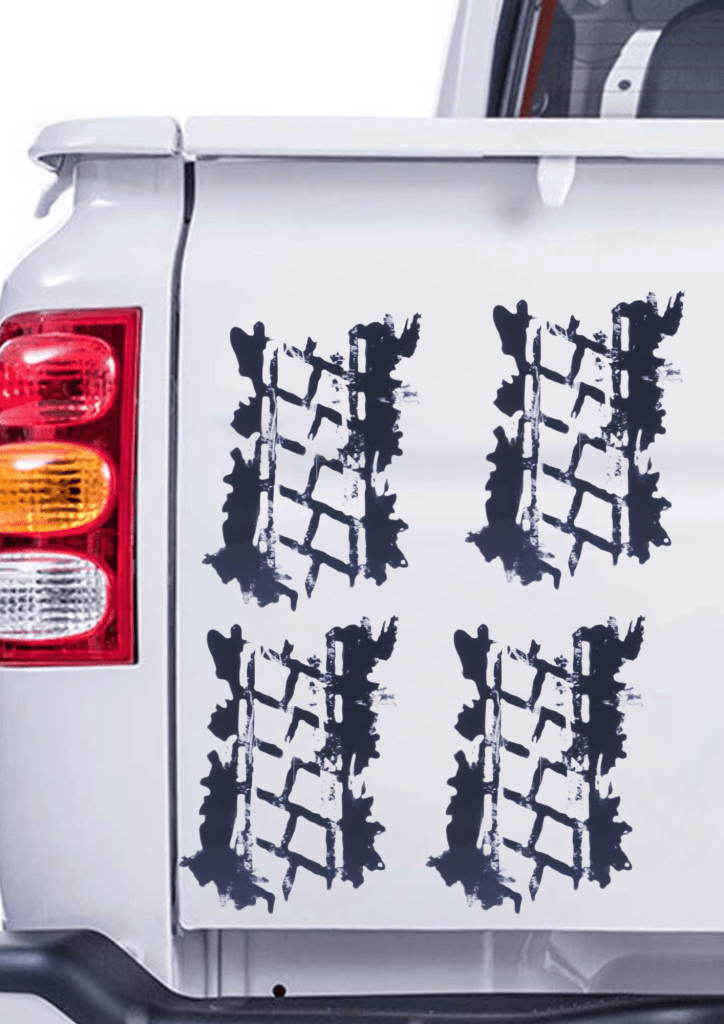 Decals Vehicle - Off Road Tyre Marks - TeMaRo™
