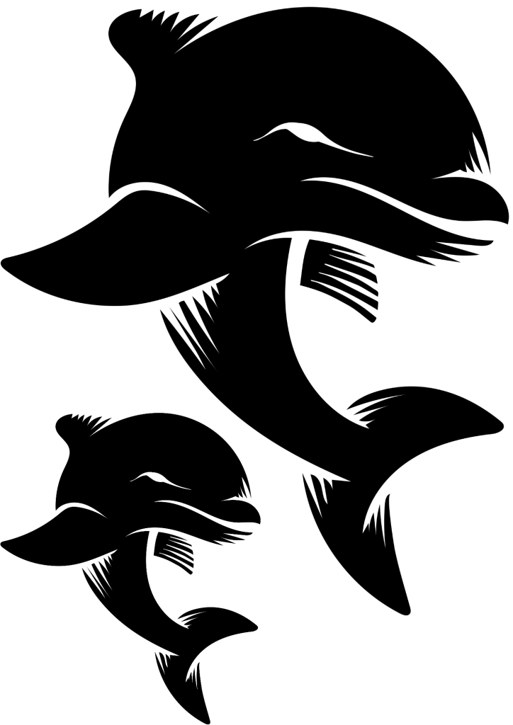 Dolphin - Man Tattoo - TeMaRo™