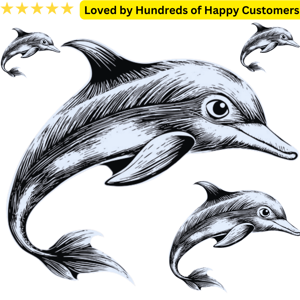 Dolphin Tattoo for Women - TeMaRo™