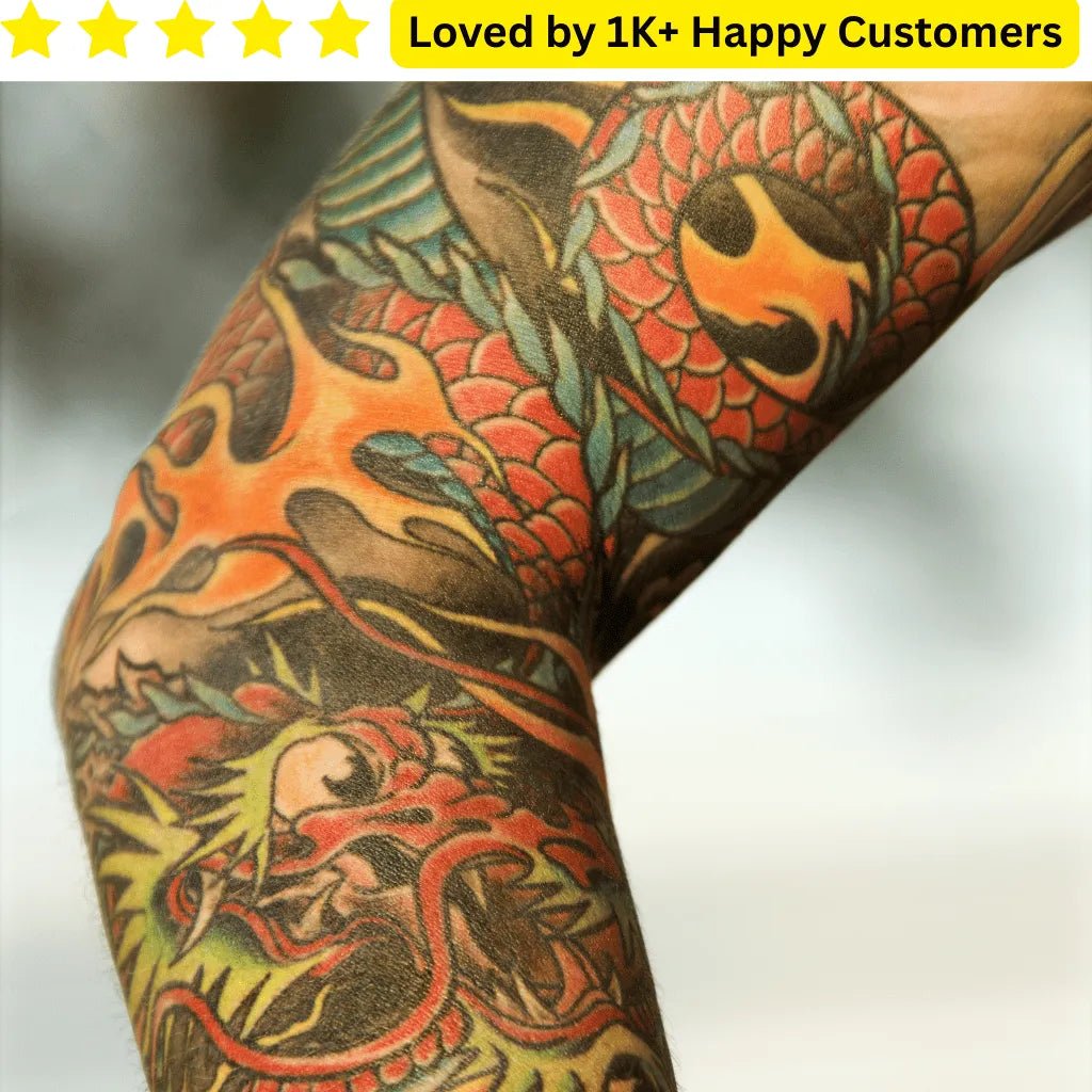 Dragon Fire Tattoos | Custom Artwork You Can Wear - TeMaRo™ 🇿🇦