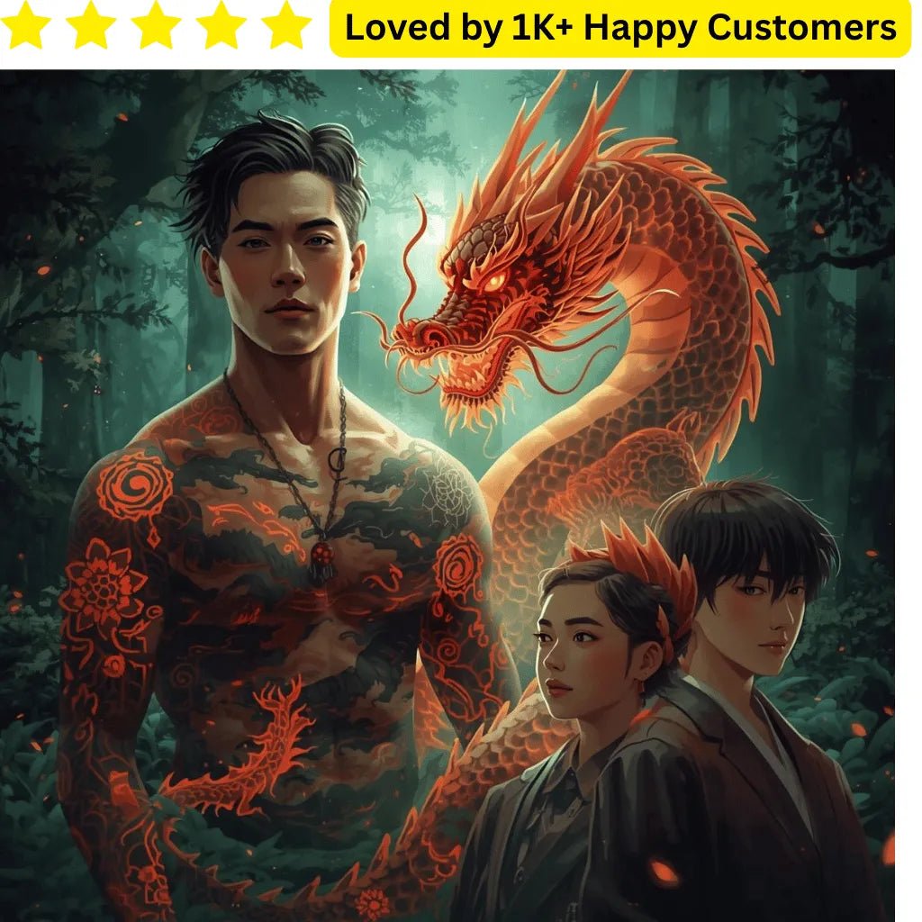 Dragon Tattoos Japan | Custom Artwork You Wear - TeMaRo™ 🇿🇦