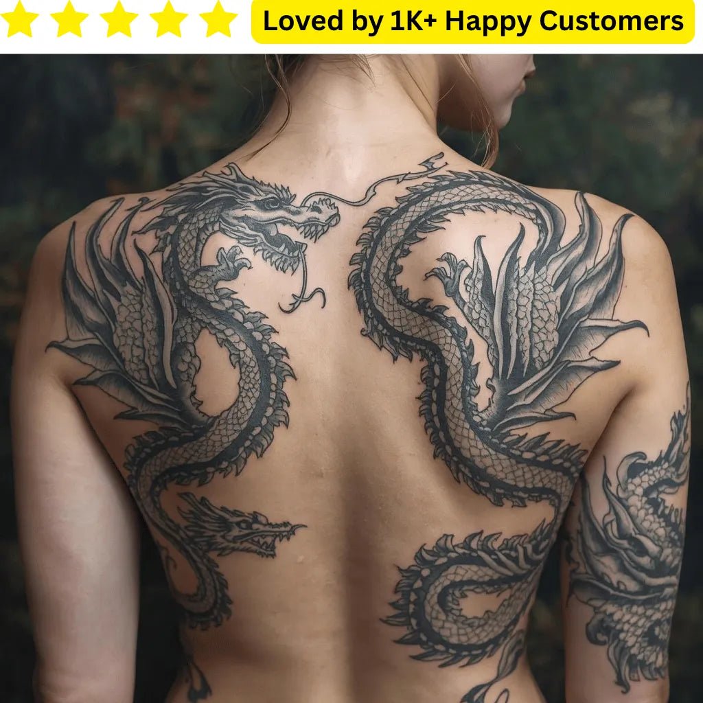 Dragon Tattoos Japanese | Custom Artwork You Wear - TeMaRo™ 🇿🇦