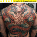 Dragon Tattoos on Back | Custom Artwork You Can Wear - TeMaRo™ 🇿🇦