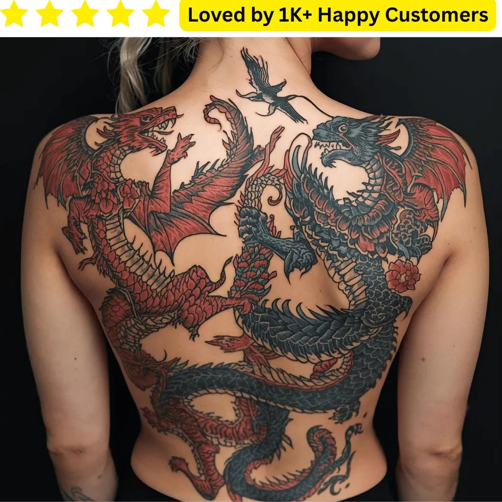 Dragon Tattoos Chinese | Custom Artwork You Can Wear - TeMaRo™ 🇿🇦