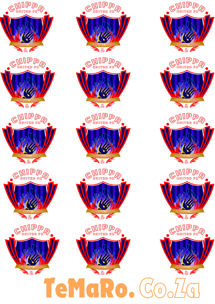 DStv Premier League Match Day Tattoo Sticker - Chippa United FC - TeMaRo™