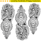 Egyptian God Tattoos for Men - TeMaRo™