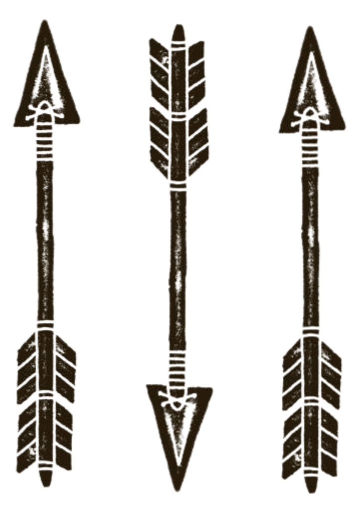 Elegant Spine Tattoos Male - Tribal Arrow - TeMaRo™