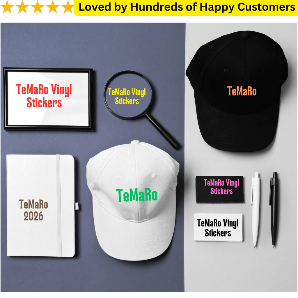 Elevate Your Brand with Custom Printing of Stickers - TeMaRo™