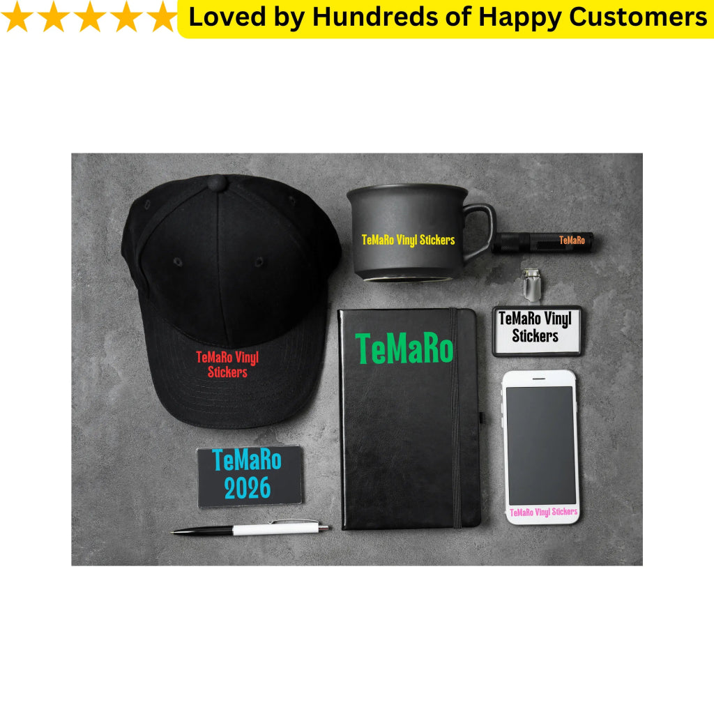 Elevate Your Brand with Custom Printing of Stickers - TeMaRo™