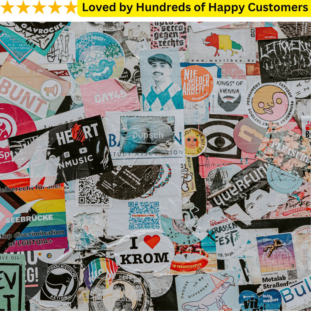 Elevate Your Brand with Custom Printing of Stickers - TeMaRo™