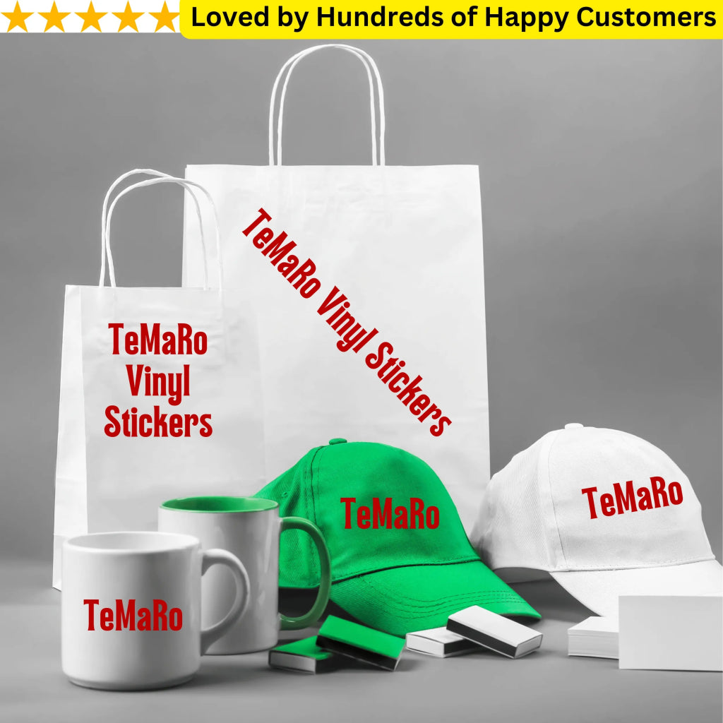 Elevate Your Brand with Custom Printing of Stickers - TeMaRo™