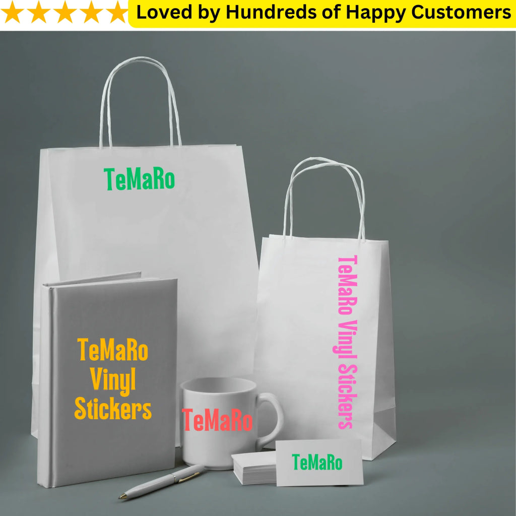 Elevate Your Brand with Custom Printing of Stickers - TeMaRo™