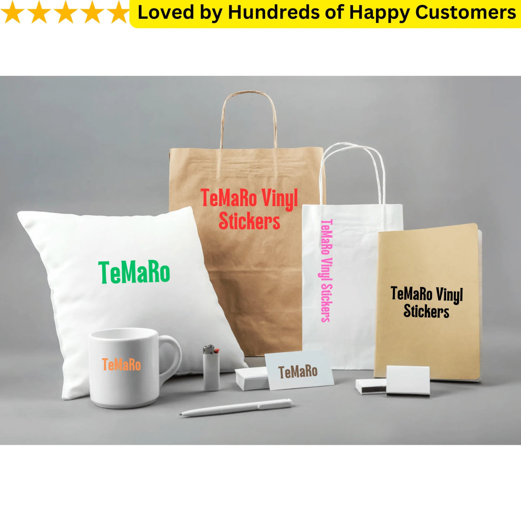 Elevate Your Brand with Custom Printing of Stickers - TeMaRo™