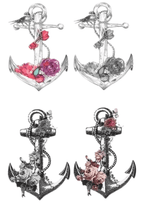 Fake Tattoos Amazon - Anchor - TeMaRo™