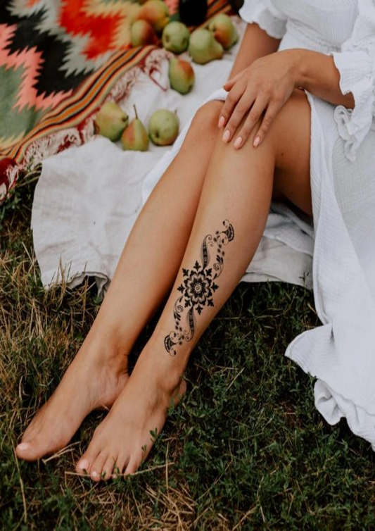 Flower Fake Tattoos in Cape Town Stickers