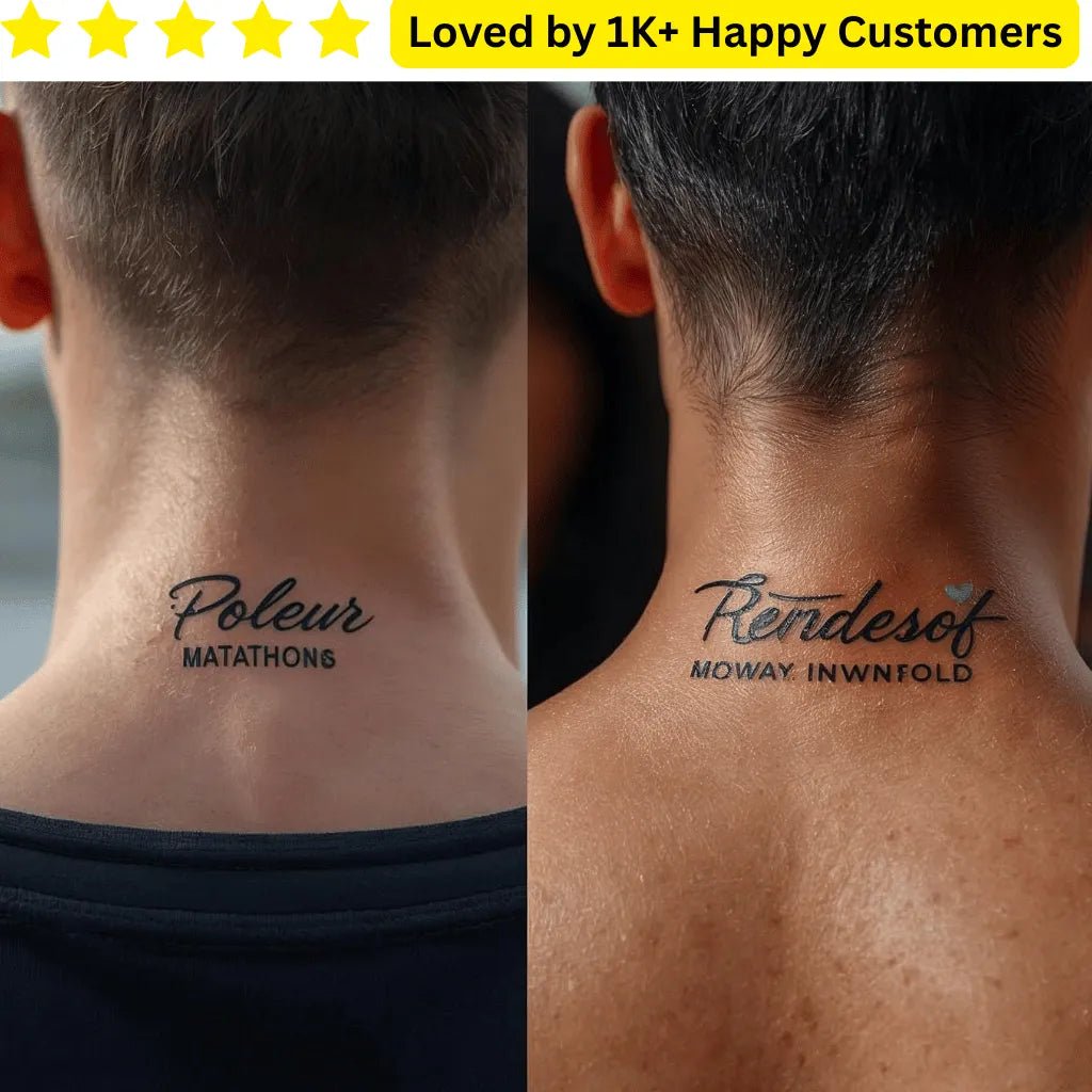 Get Custom Temporary Tattoos Cape Town – Safe & Fun - TeMaRo™