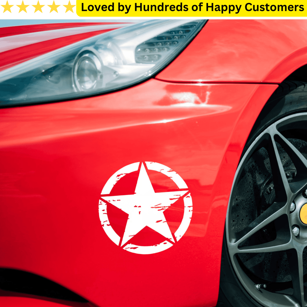 Get Custom Vehicle Stickers for your Car Today! Size 28x28cm - TeMaRo™