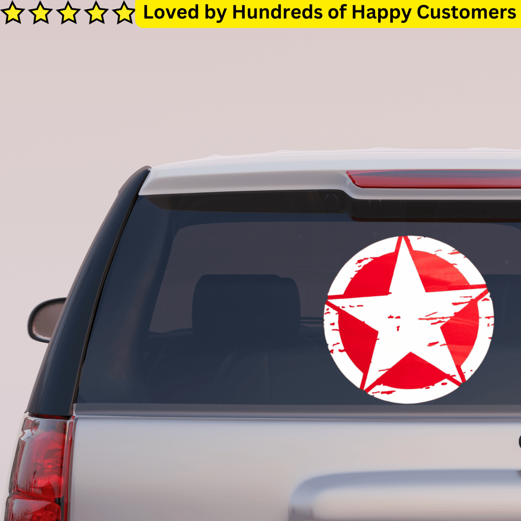 Get Custom Vehicle Stickers for your Car Today! Size 28x28cm - TeMaRo™