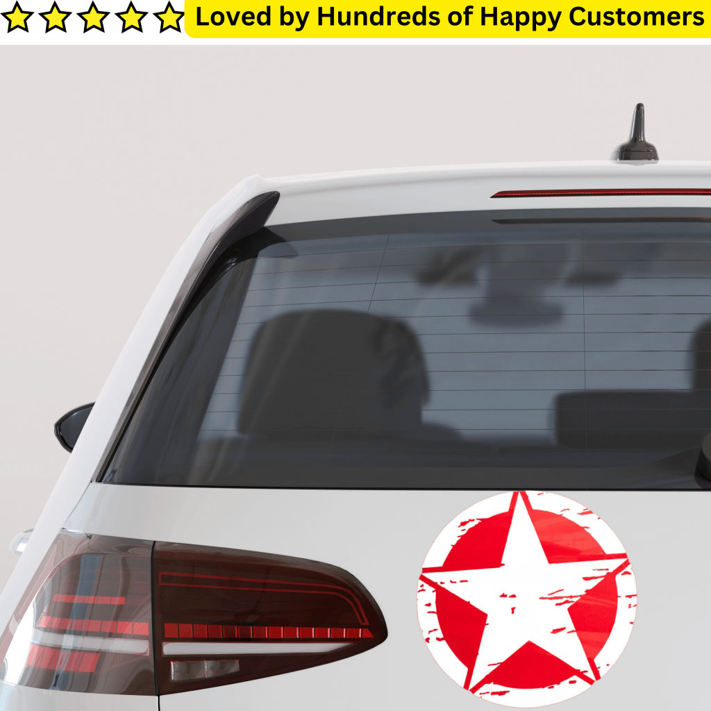 Get Custom Vehicle Stickers for your Car Today! Size 28x28cm - TeMaRo™