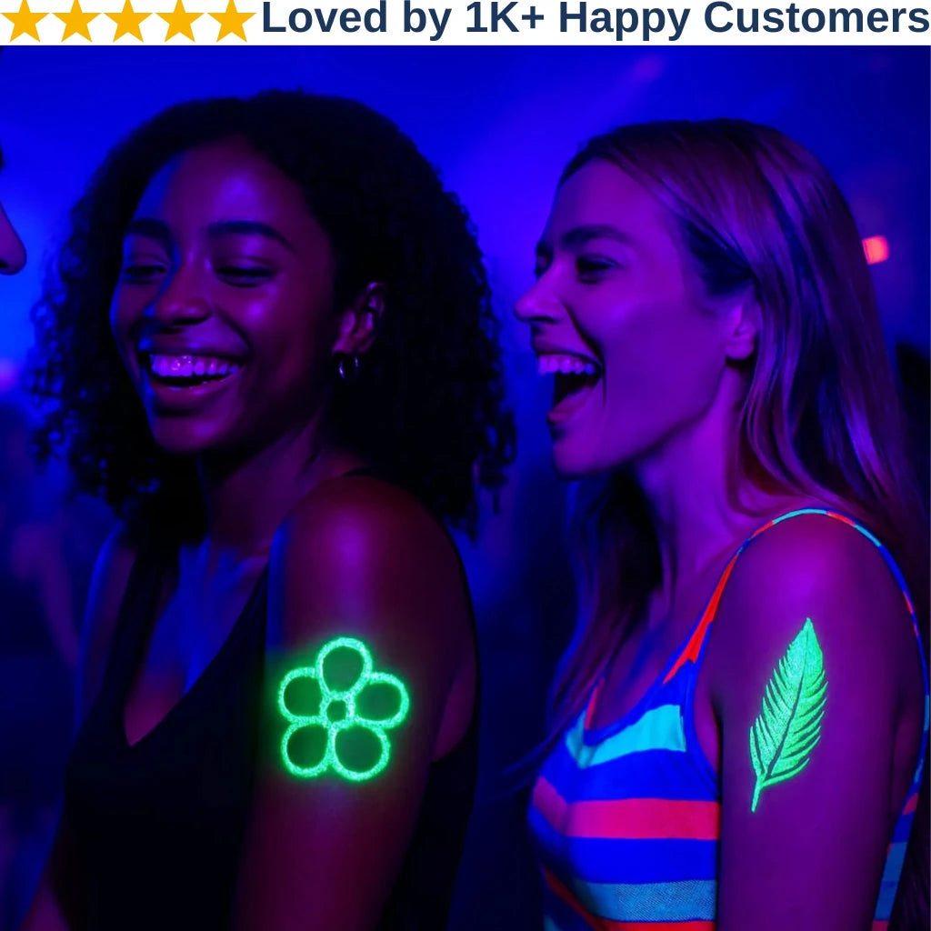 Glow in the Dark Tattoos That Light Up Every Occasion - TeMaRo™ 🇿🇦