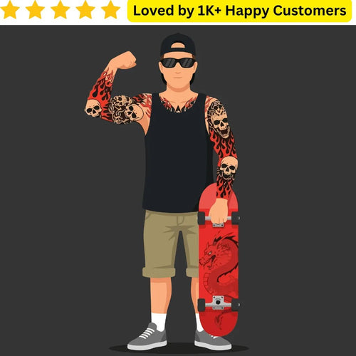 Guy Tattoos on Arm: Test Your Arm Tattoo Before Ink - TeMaRo™