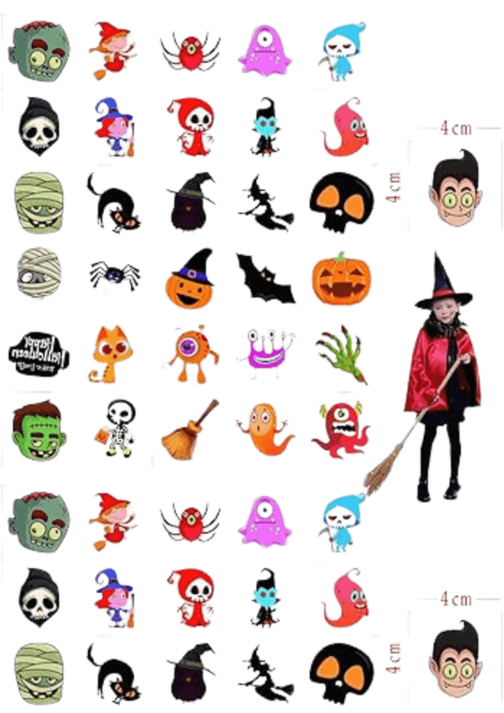 Halloween Temporary Tattoos - TeMaRo™
