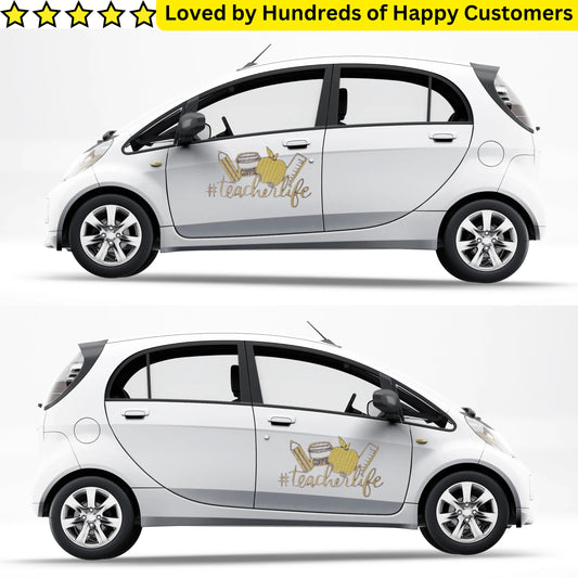 Car Stickers Cape Town - Teacher Life Decal